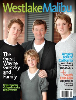 WESTLAKE MALIBU LIFESTYLE MAY-JUNE 2010. WAYNE GRETZKY COVER STORY