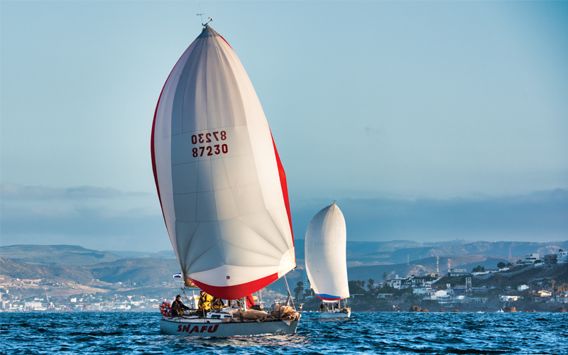 SCENE AROUND Newport to Ensenada International Yacht Race