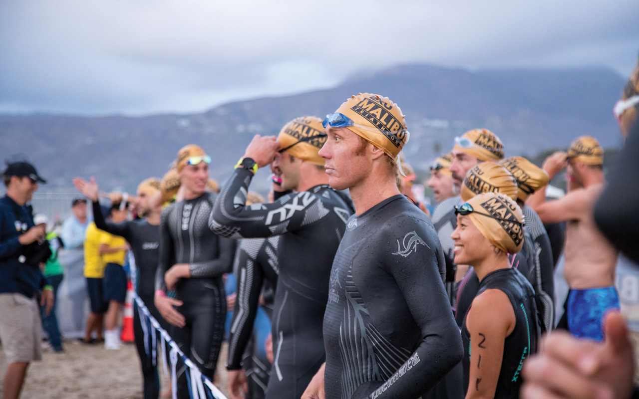 SCENE AROUND 2XU Malibu Triathlon