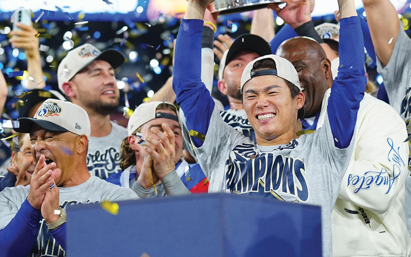 SPORTS: Los Angeles Dodgers, 2025 World Series Champions