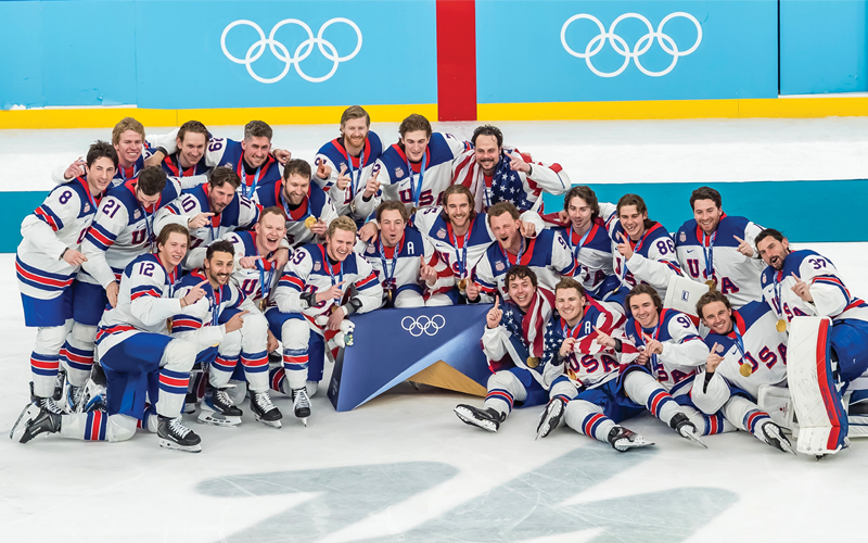 SPORTS: USA 2026 Ice Hockey Gold Medals